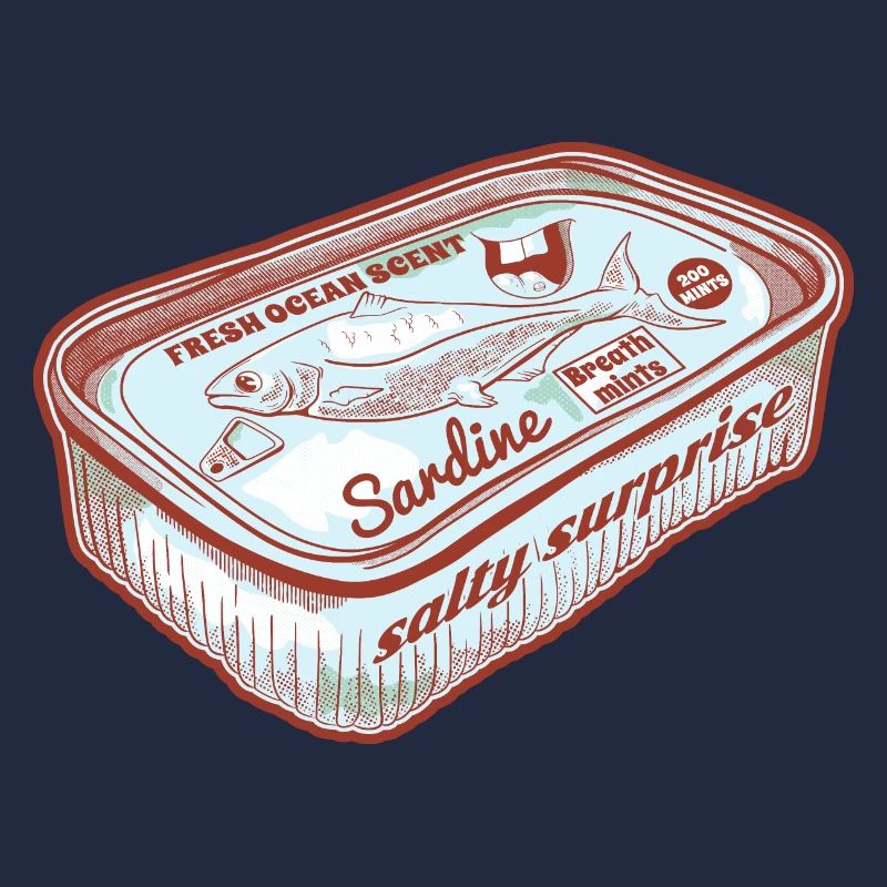 Drôle de poisson parfumé à la menthe