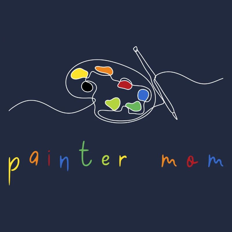 Maler Handwerker Beruf Spruch Geschenk