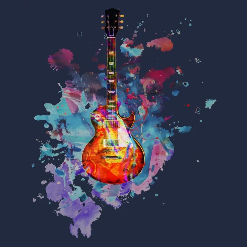 Les Paul Guitar Splash