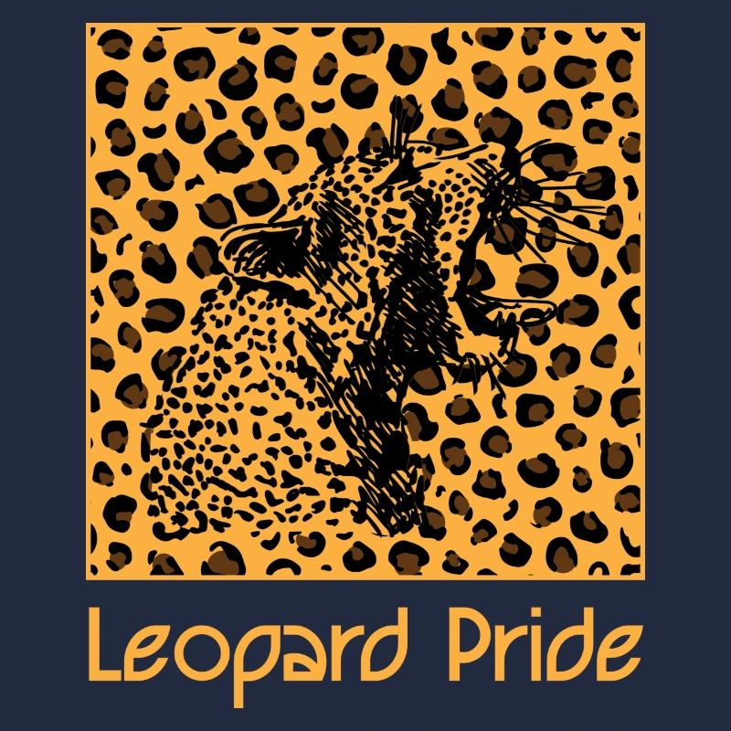 Léopard animal chat modèle léopard