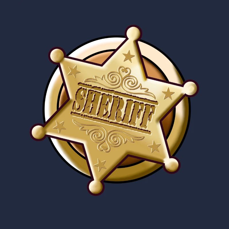 Grande étoile de shérif