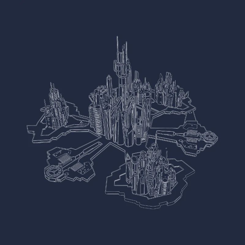 Stadt der Atlanits