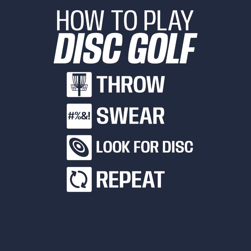 Frisbee Throw Swear Look Disc Wiederholungsgeschenk