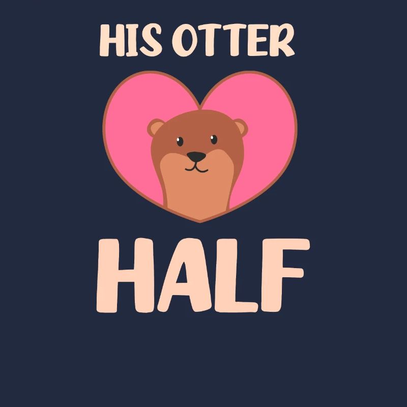 Otter seine Otterhälfte