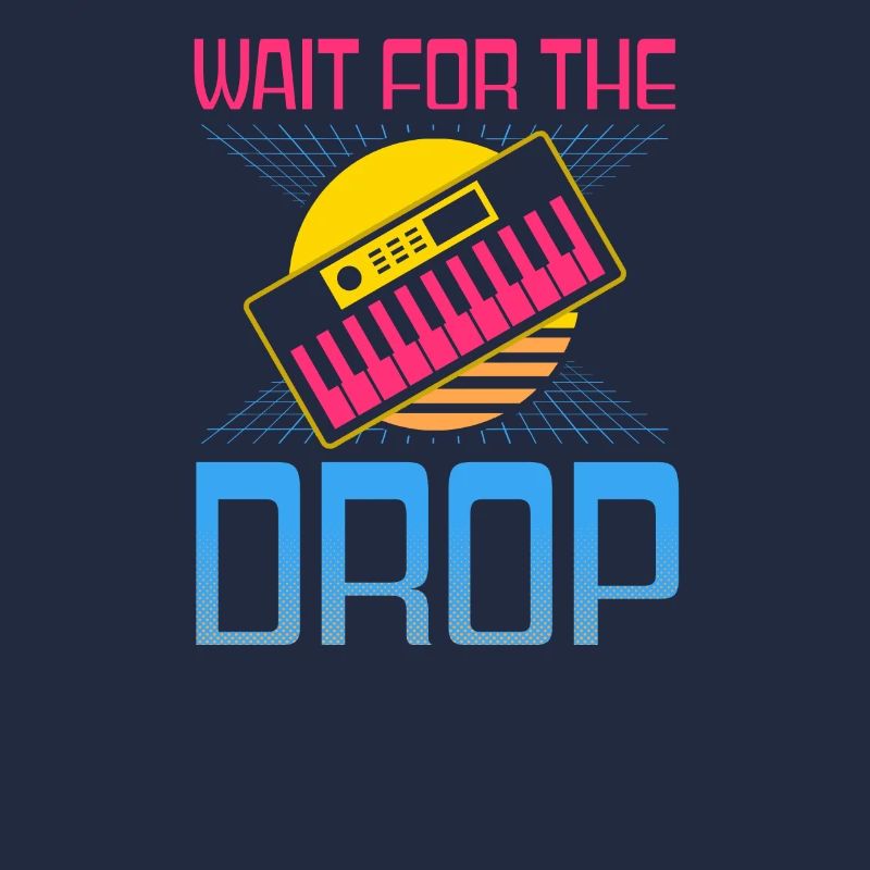 EDM Rave Techno 80er Jahre Wait For Drop