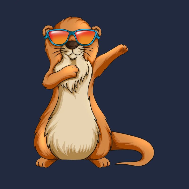 Performance Dancing Otter Dab Dabbing Lunettes de soleil