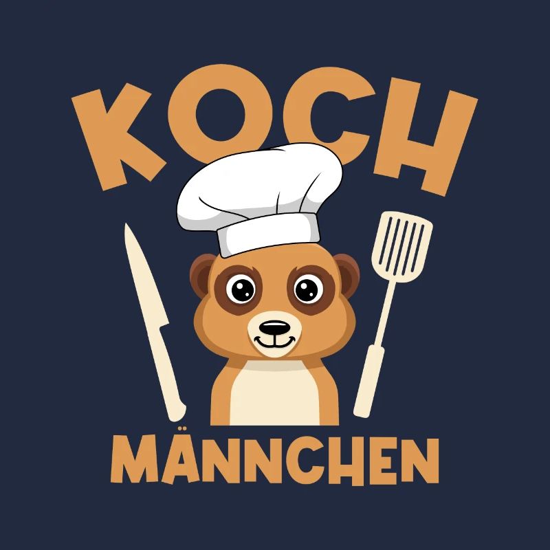 Erdmännchen Küchenchef Chefkoch Koch Kochen