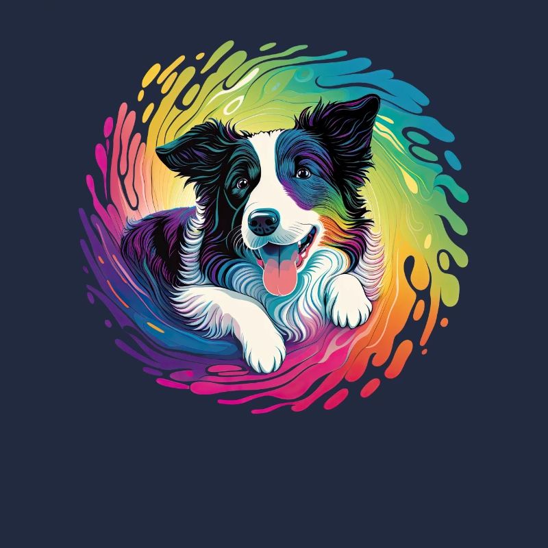 Hunde Spruch Border Collie Design