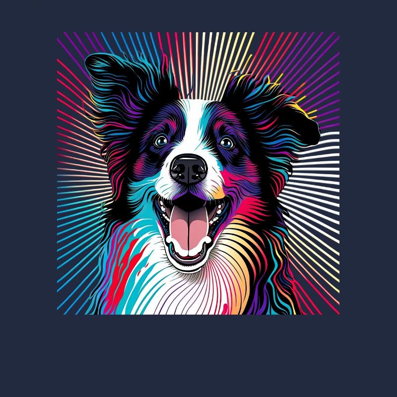 Hunde Spruch Border Collie Design
