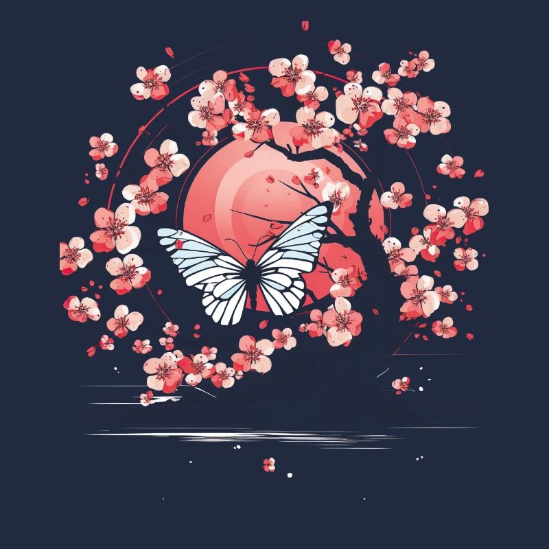 Japan Sakura Cherry Blossom Tree