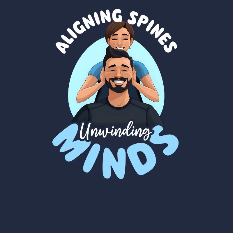 Chiropractor Aligning Spines Unwinding Minds