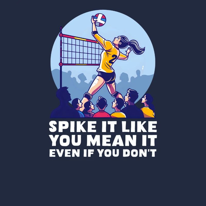 Volley-ball Spike comme vous le pensez, même si vous ne le faites pas