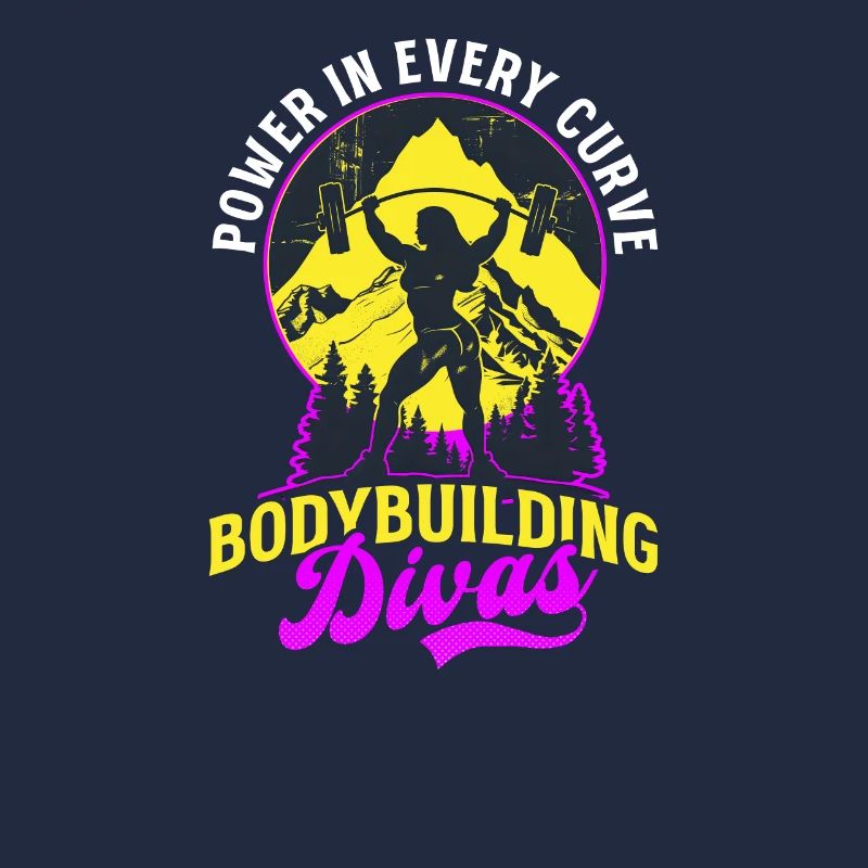Weibliche Bodybuilder-Power in jeder Kurve
