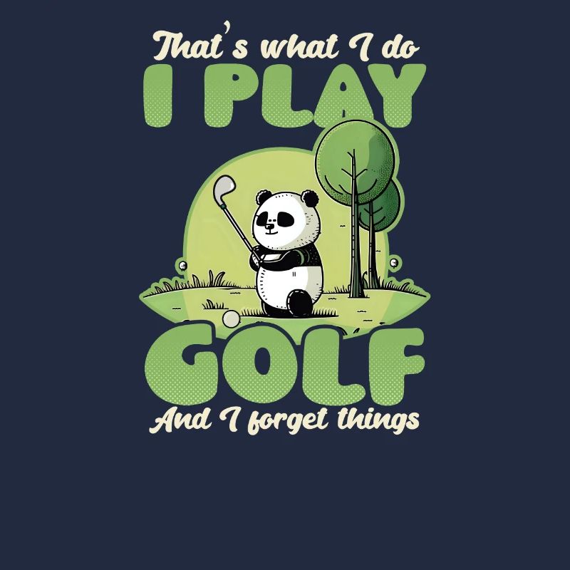 Golfing Play Golf Forget Things