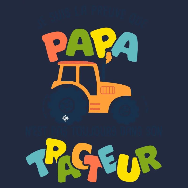 papa tracteur naissance bébé nourrisson