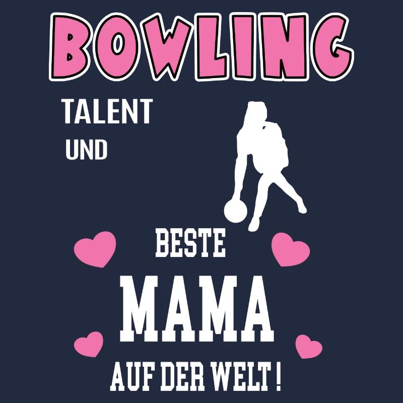 Bowling Beste Mama Mutter Muttertag Geburtstag