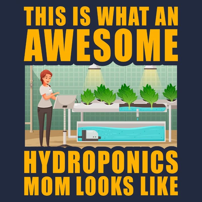 So sieht eine großartige Hydroponik-Mutter aus