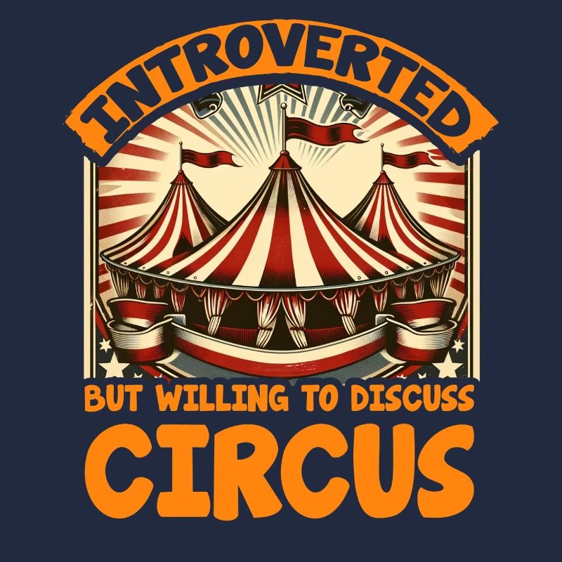 Introverti mais prêt à discuter de cirque