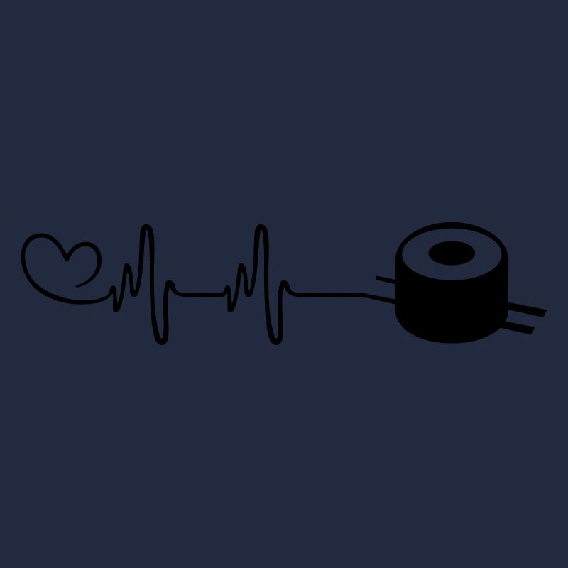 Sushi Puls Herz Liebe
