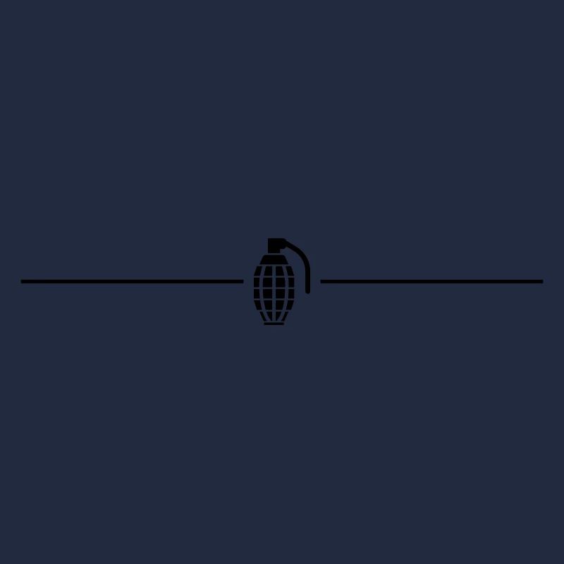 Grenade line icon