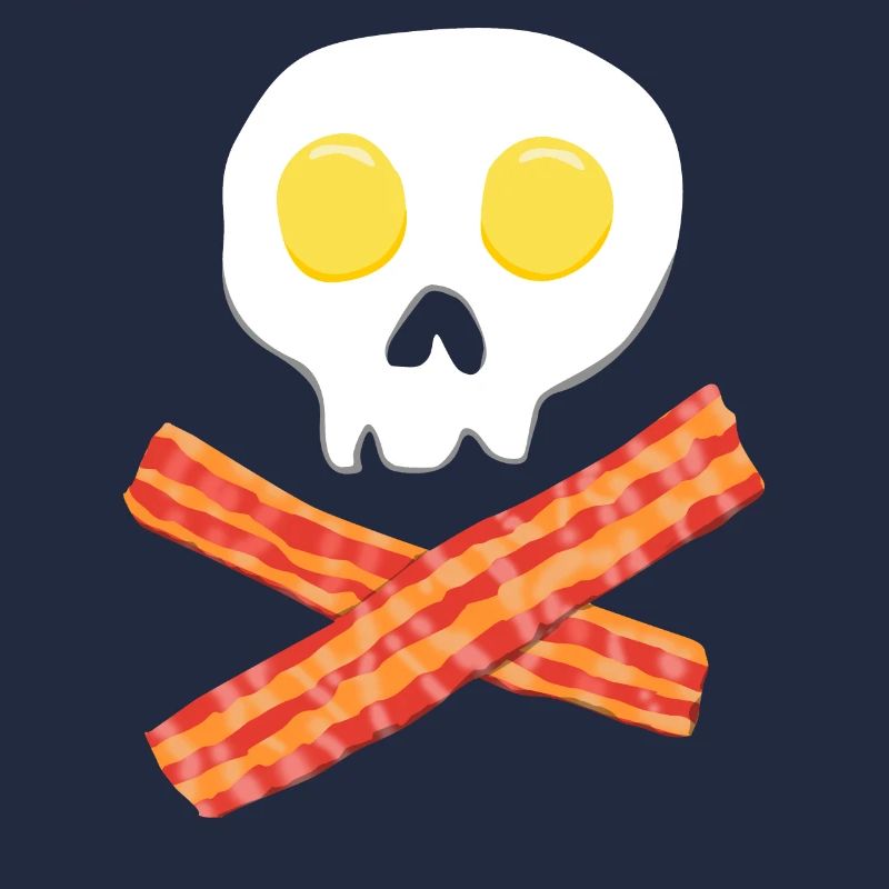 Speck Frühstück Eier Lebensmittel Ei Geschenk