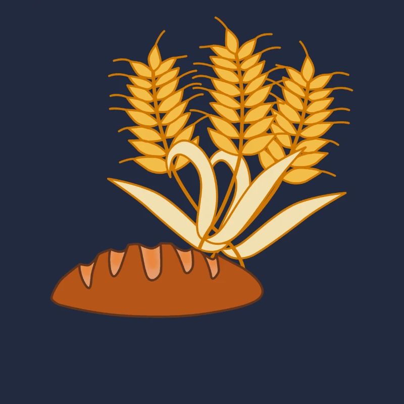 Brot Weizen Getreide Backen Bäcker Geschenk