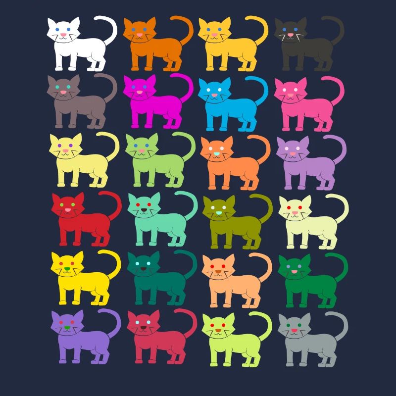 Cadeau de chat chat avec motif de chat