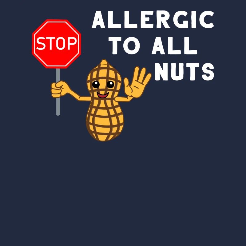 Allergie Allergic Noix Allergic Gift