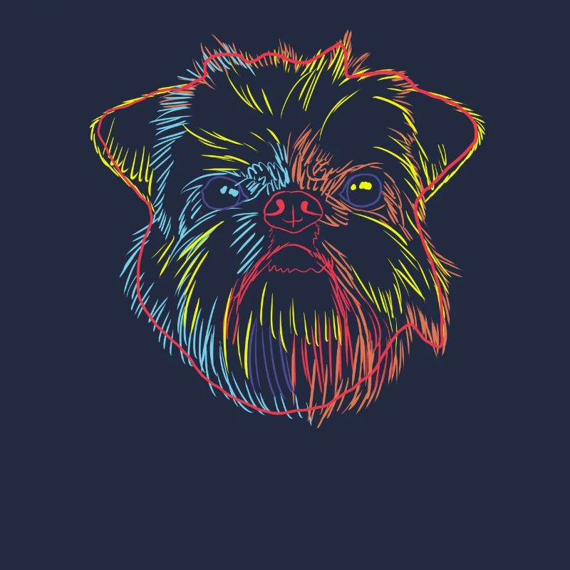 Brussels Griffon Hund