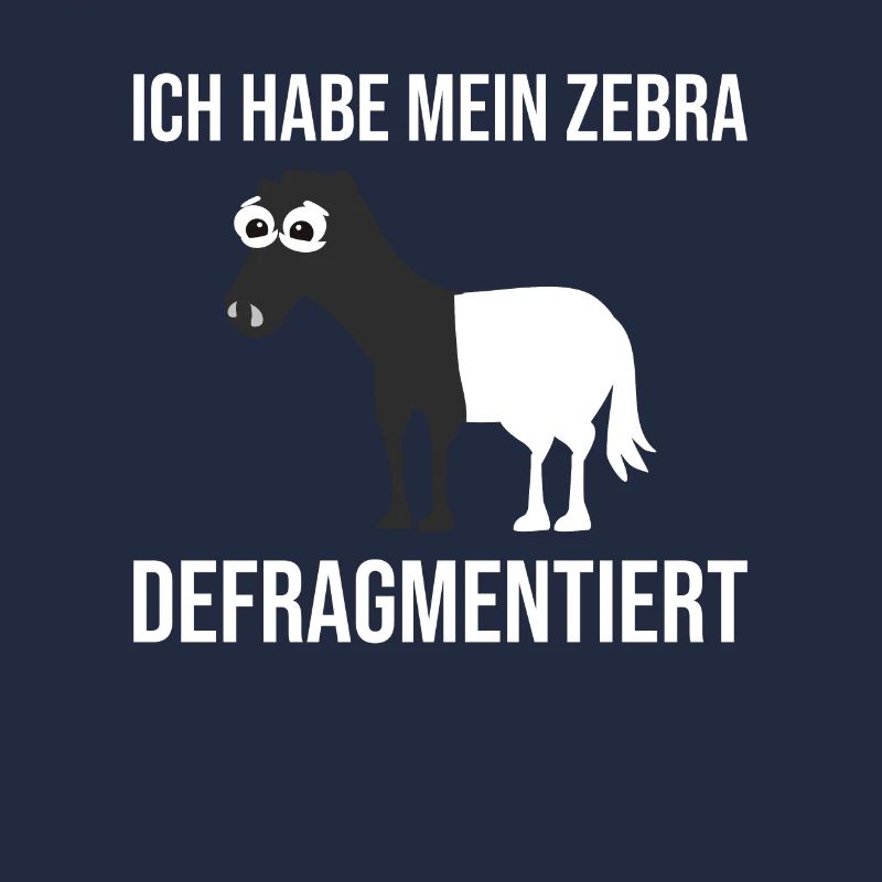 Zebra Defragmentiert Computer Programmierer