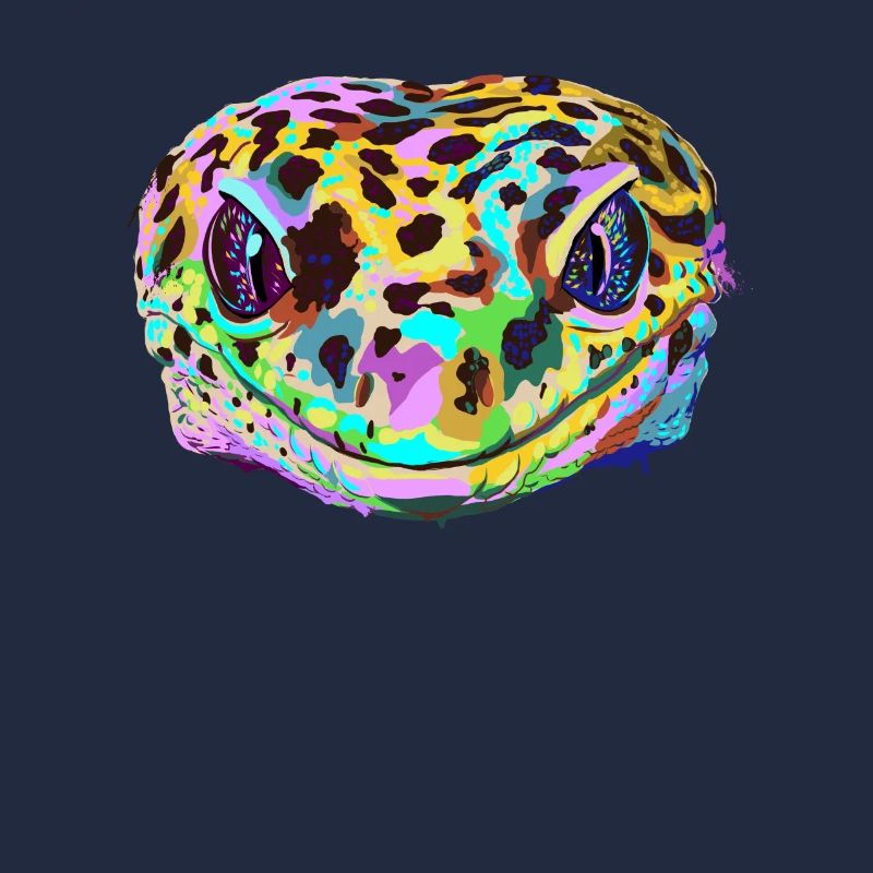 Farbiger Leopard Gecko