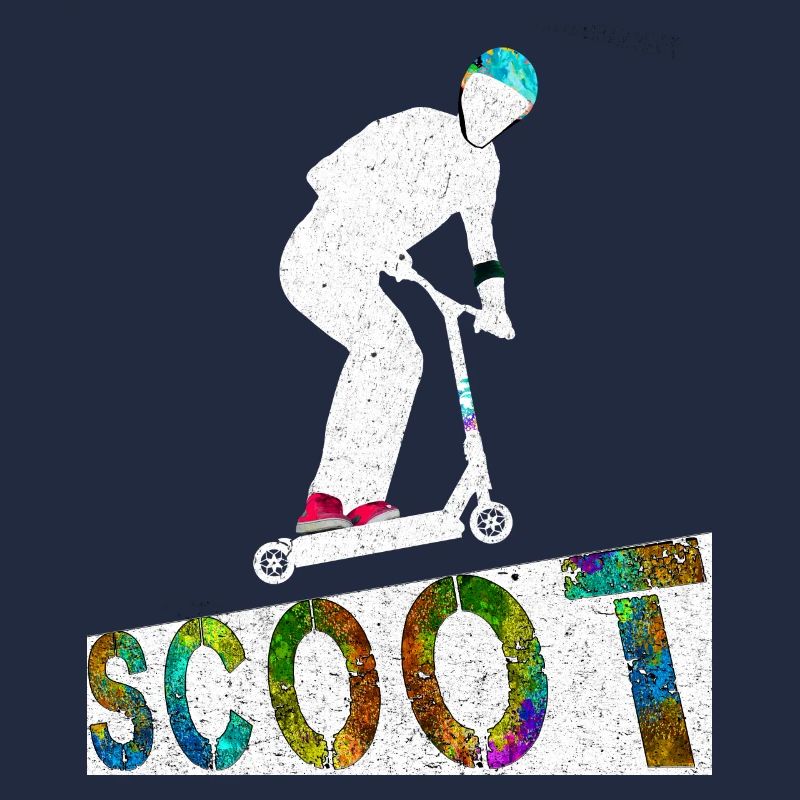 Allenamento stunt scooter skate hall