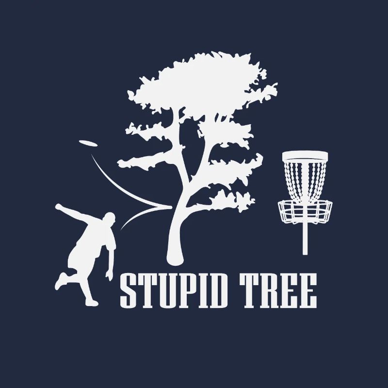Stupid Tree, Disc Golf Design, Disc Golf Player