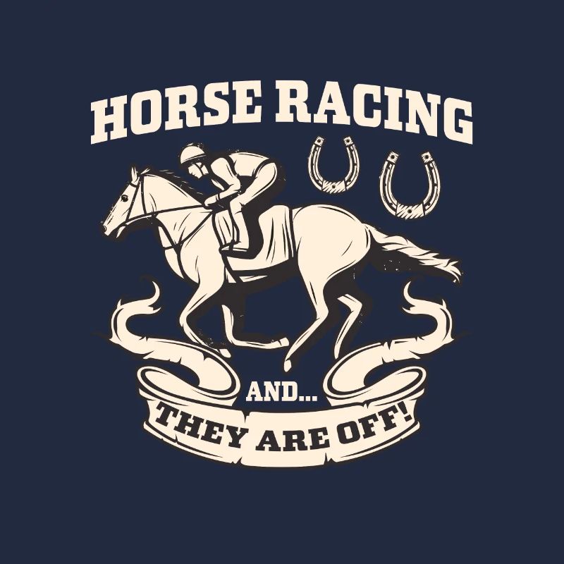 Courses de chevaux, le jockey et son cheval de course