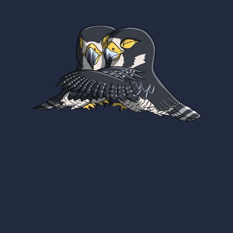 Faucon pèlerin oiseau