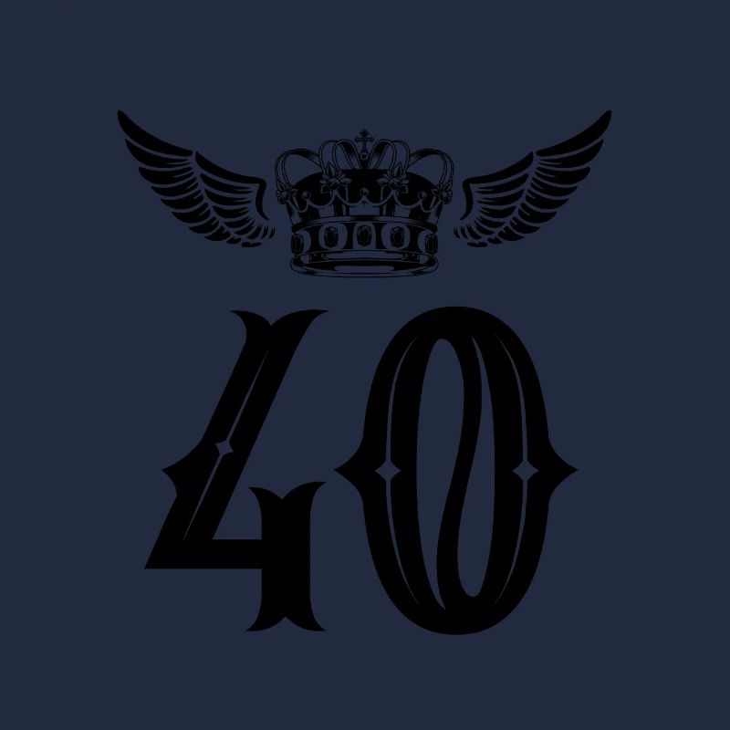 40 Zahl Krone