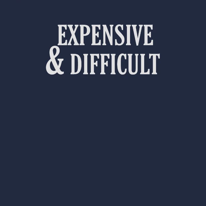 Coûteux Et Difficile