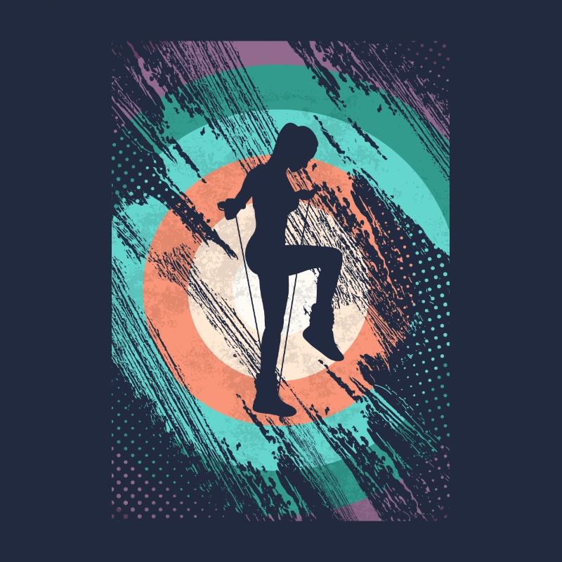 Saut à la corde rétro