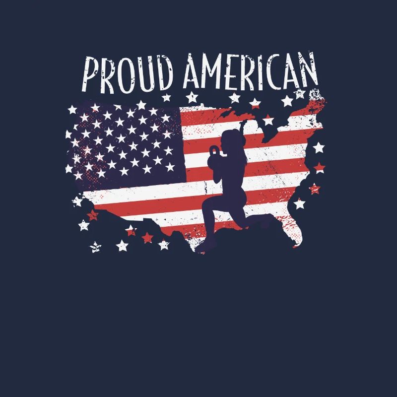 Drapeau américain HIIT