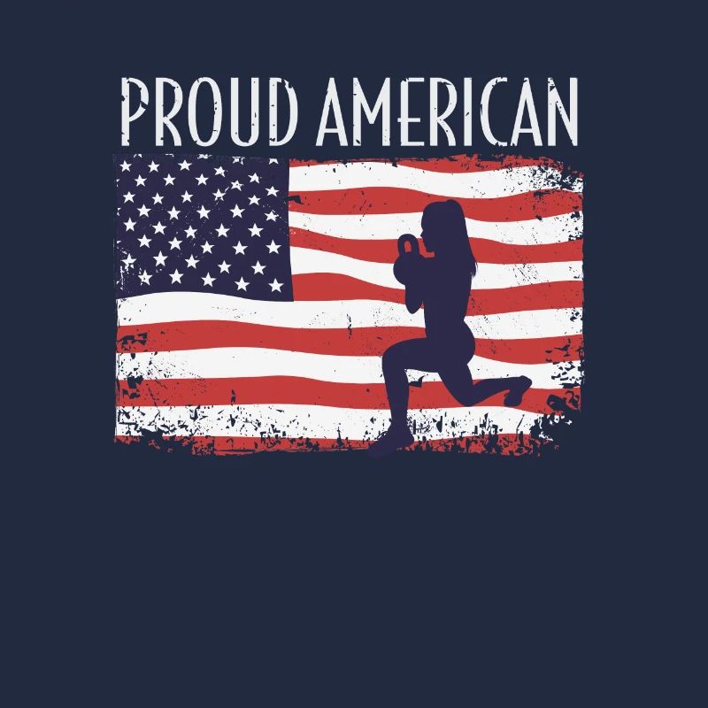 Drapeau américain HIIT
