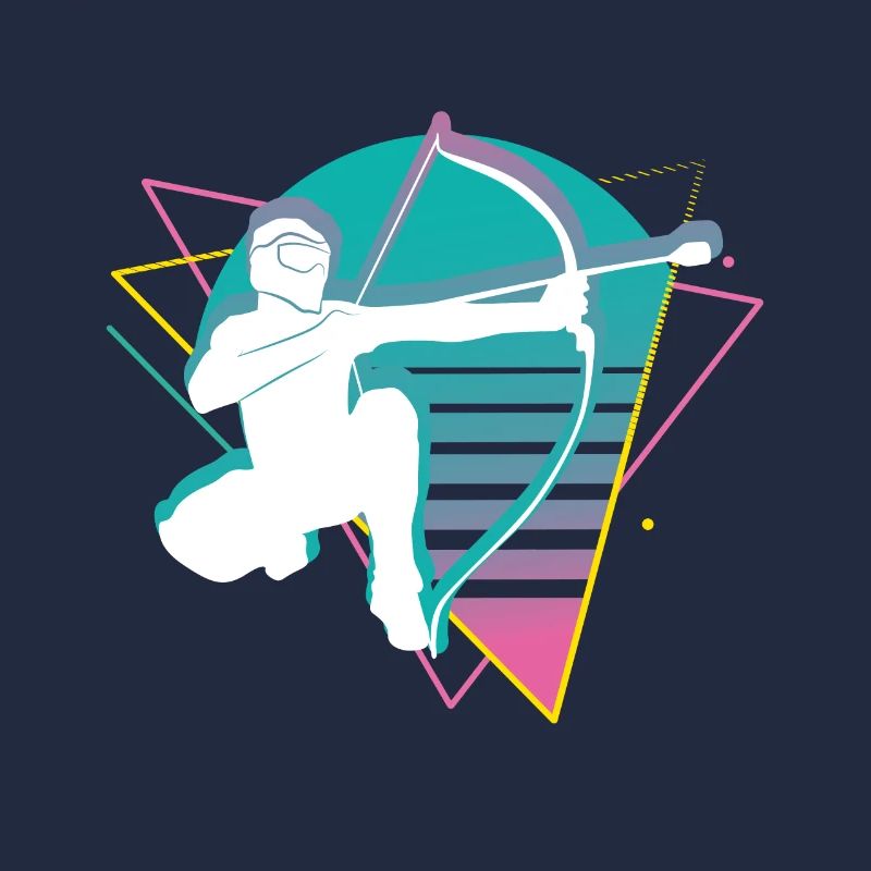 Balise fléchée Vaporwave