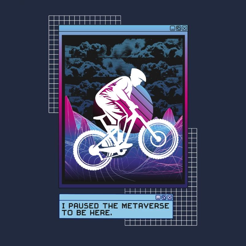 Vaporwave Metaverse Downhill