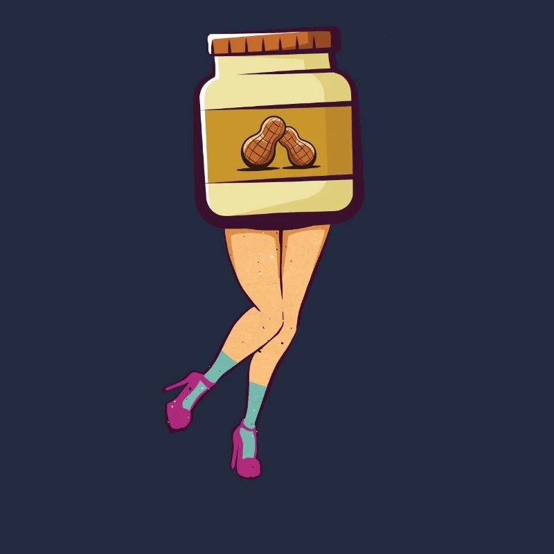 Erdnussbutter Aufstecken