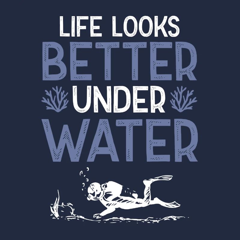 tauchen unter wasser