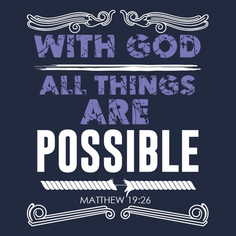 Bible God Everything Possible