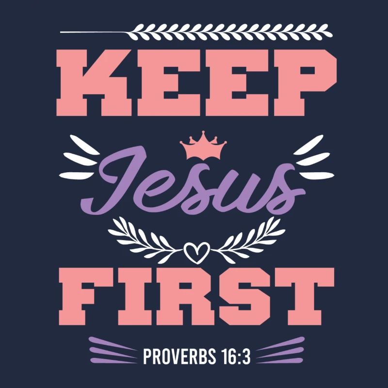 jesus first bibelvers spruch