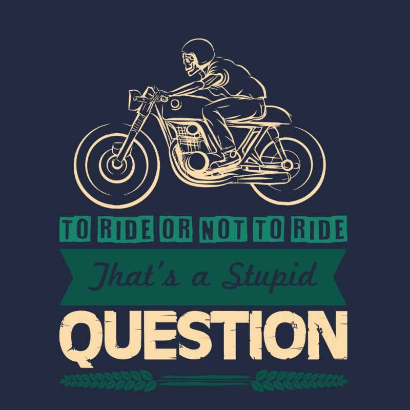 motorrad cooler spruch