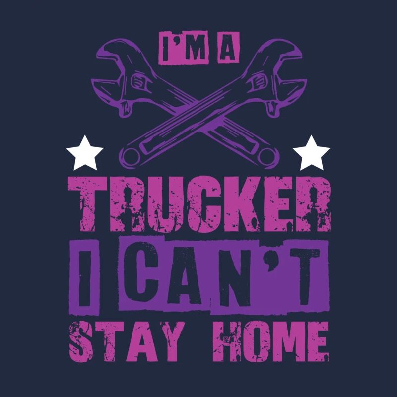 trucker cooler spruch