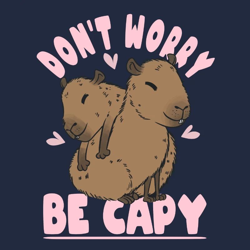 Capybara Ne vous inquiétez pas être Capy Panama-Capybara