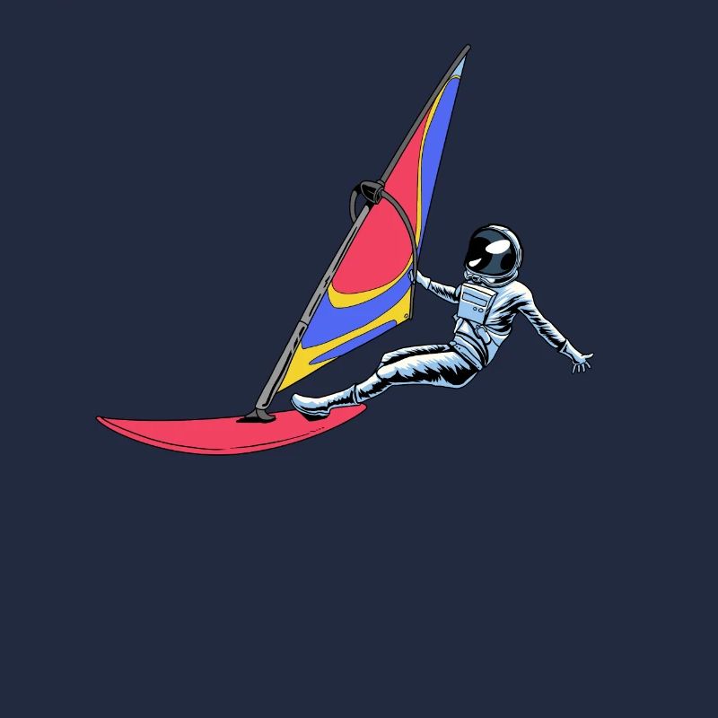 Windsurfing Windsurfer Astronaut